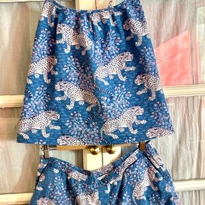 Print Fresh Cami Shorts PJ Set in Bagheera